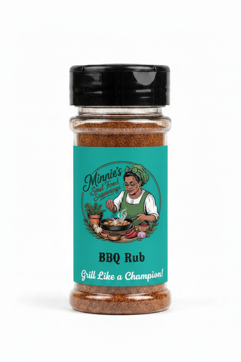 BBQ Rub Seasoning Bottle