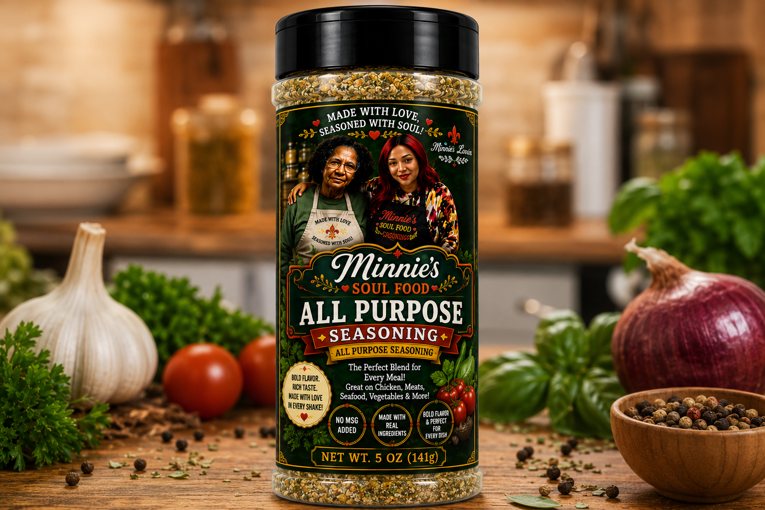 Minnie's Soul Food All-Purpose Seasoning