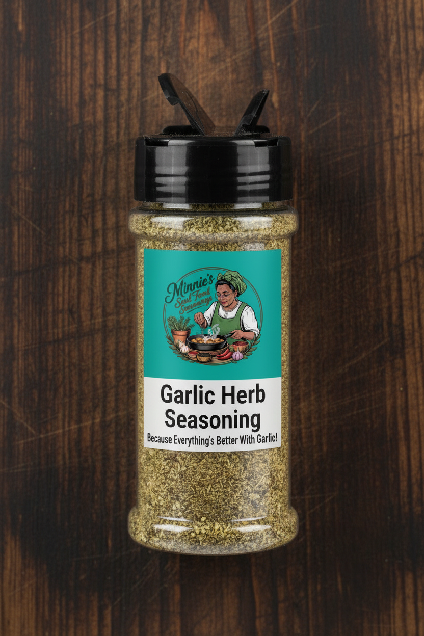 Garlic Herb Seasoning Bottle