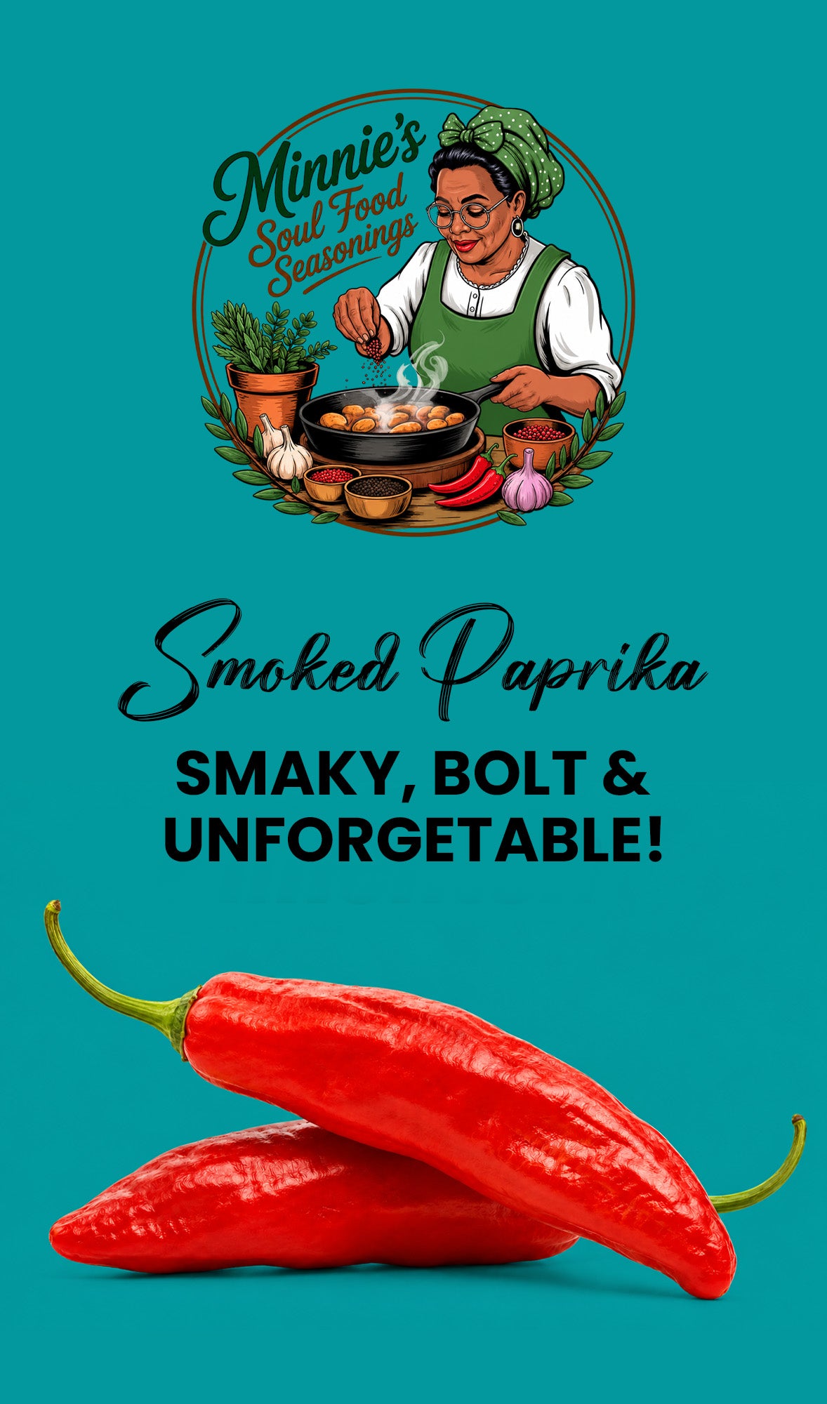 Minnie's Soul Food Smoked Paprika Seasoning