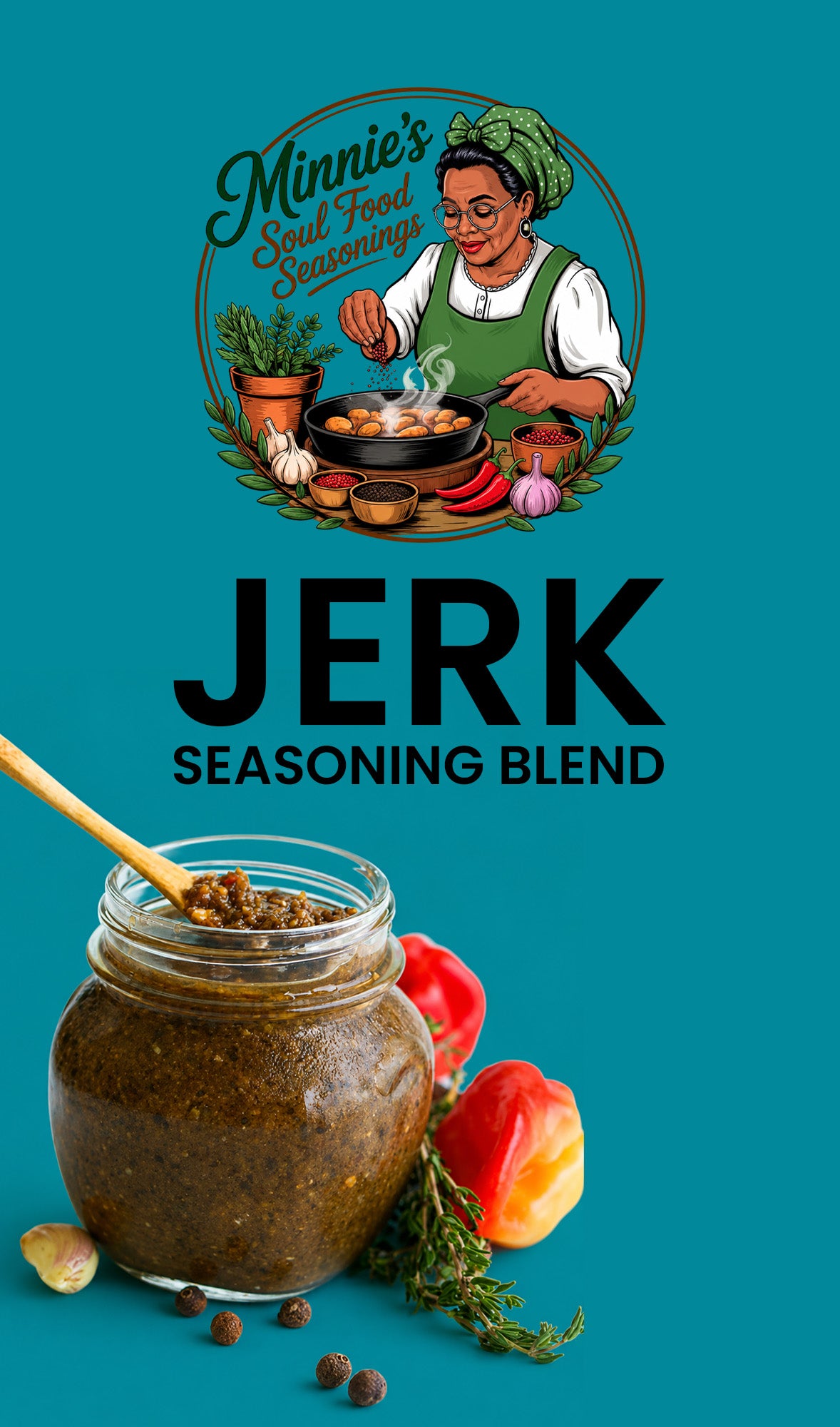 Minnie's Soul Food Jerk Seasoning