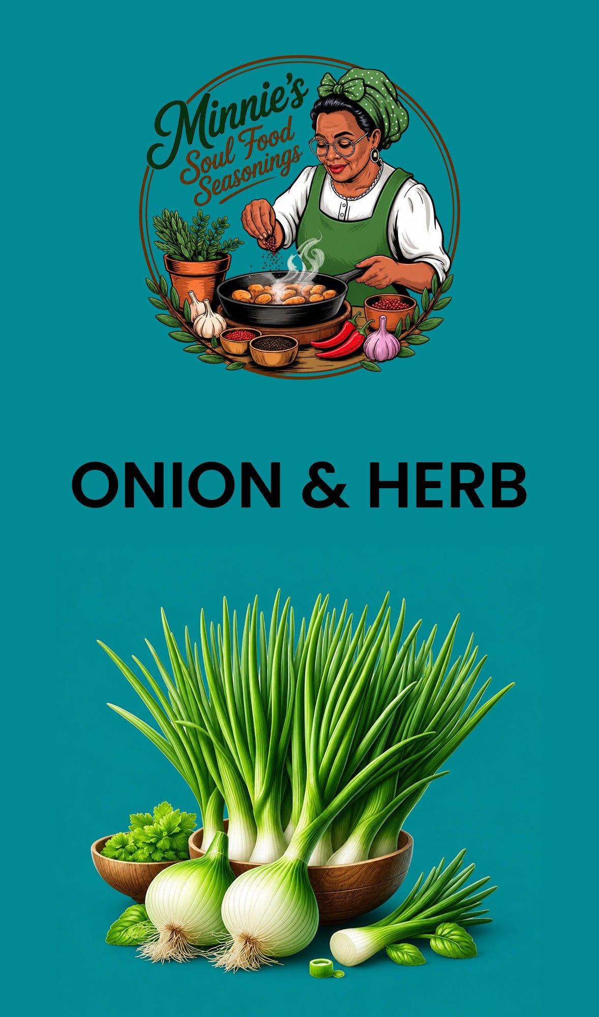 Minnie's Soul Food Onion & Herb Seasoning