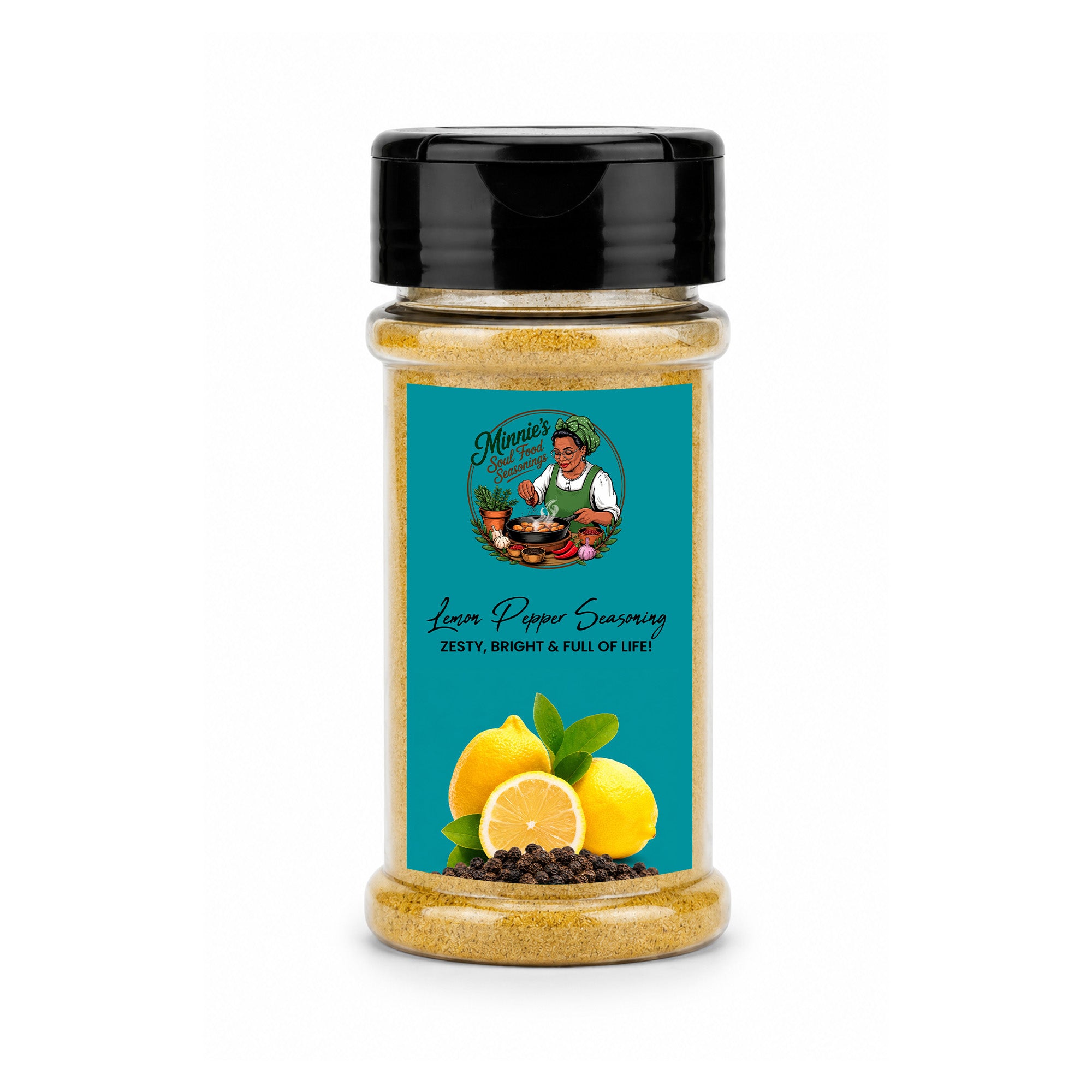 Minnie's Soul Food Lemon Pepper Seasoning