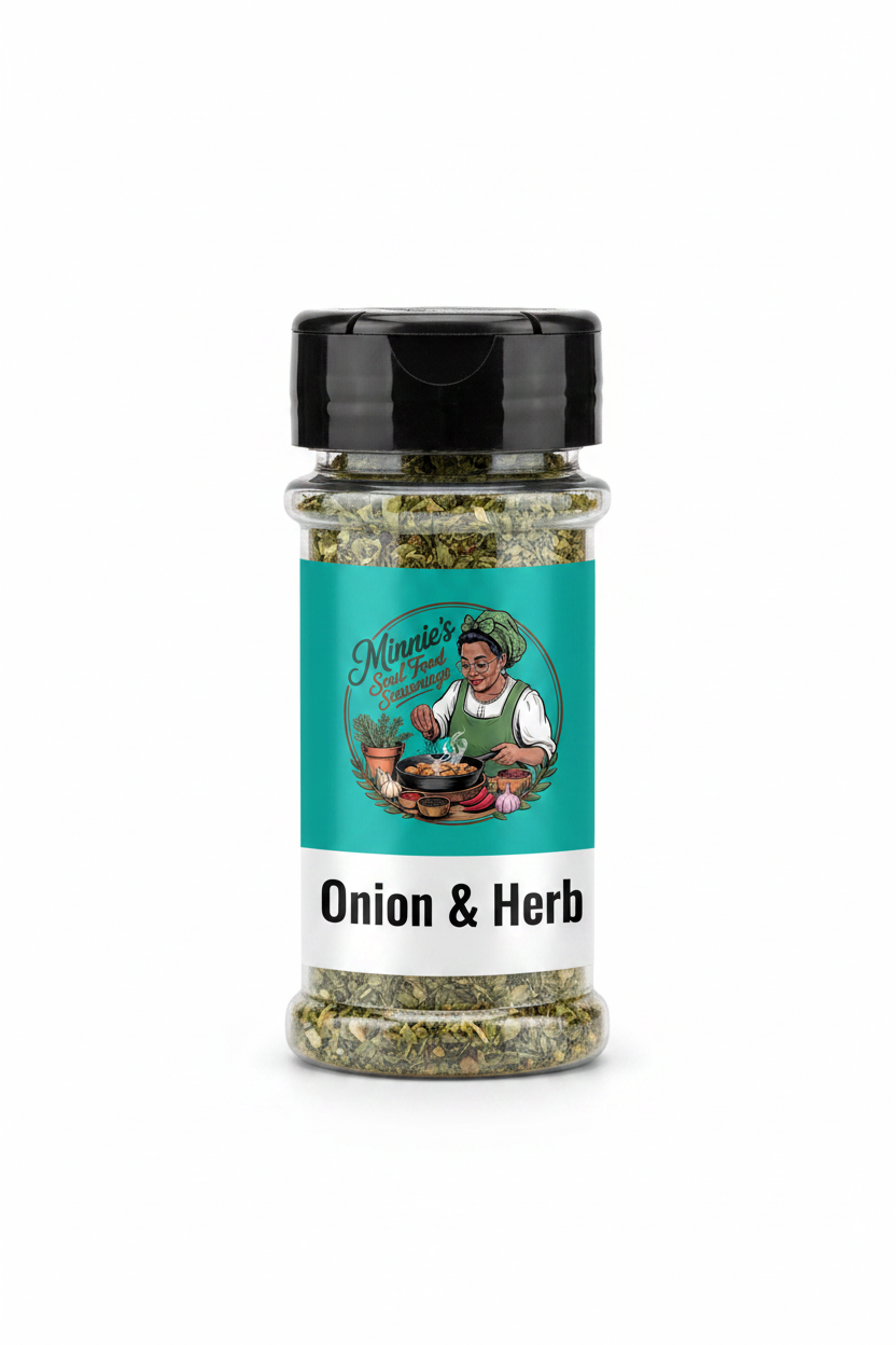 Minnie's Soul Food Onion & Herb Seasoning