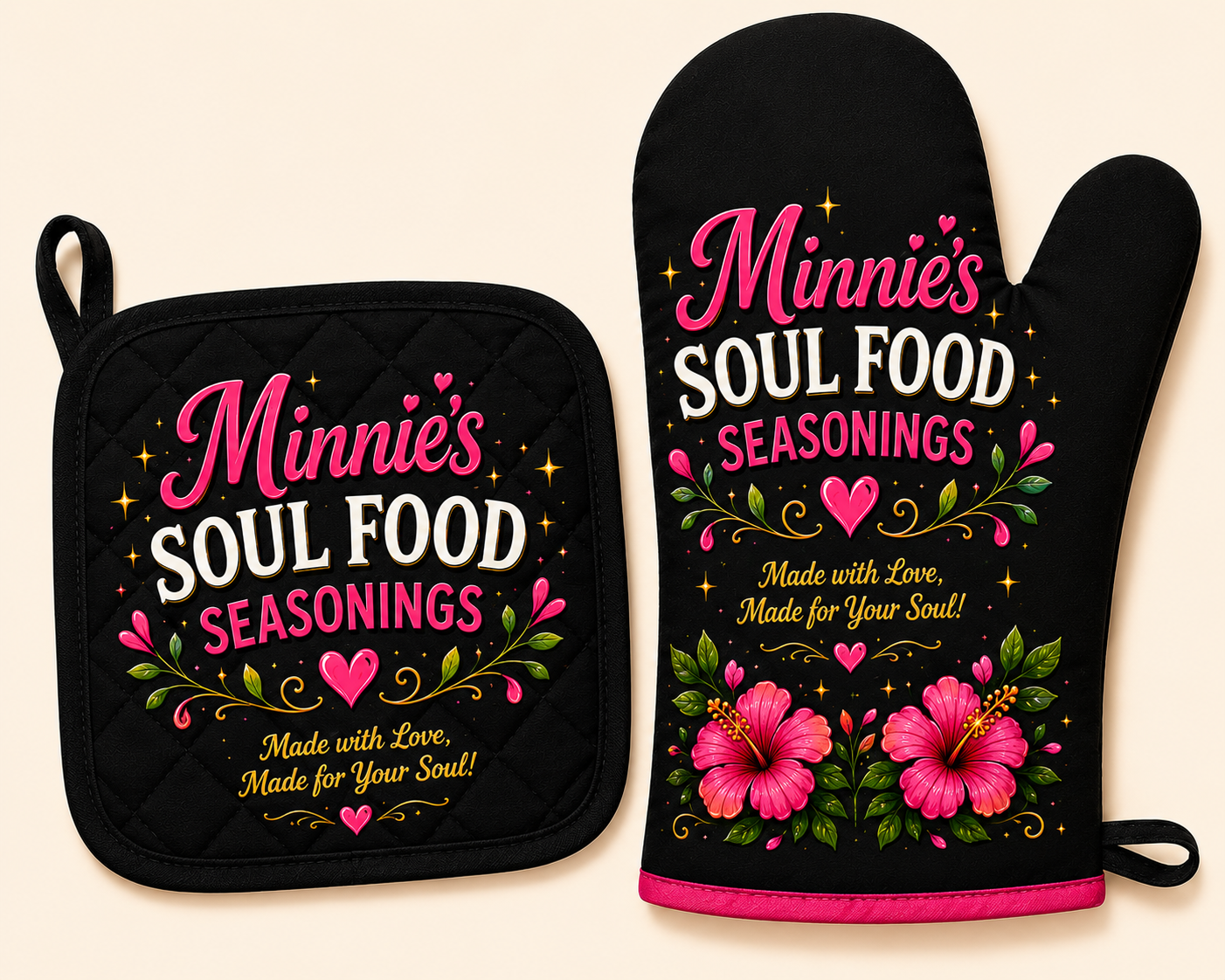 Minnie's Soul Foods Oven Mitt
