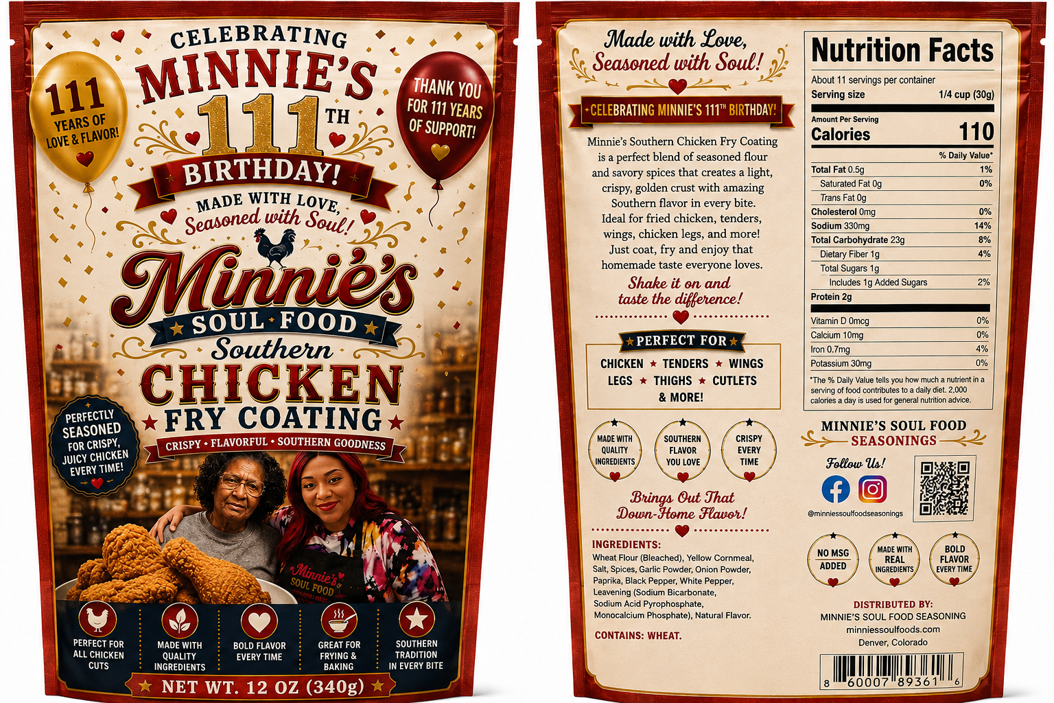 Minnie's Chicken Fry Coating
