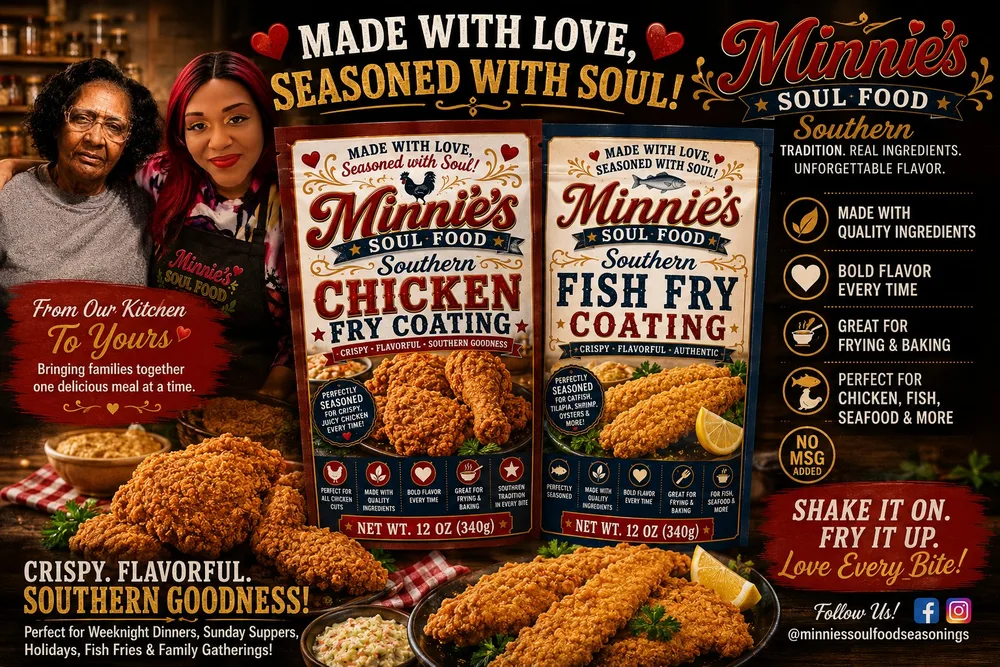 Southern Chicken Fry Coating — supplied product artwork
